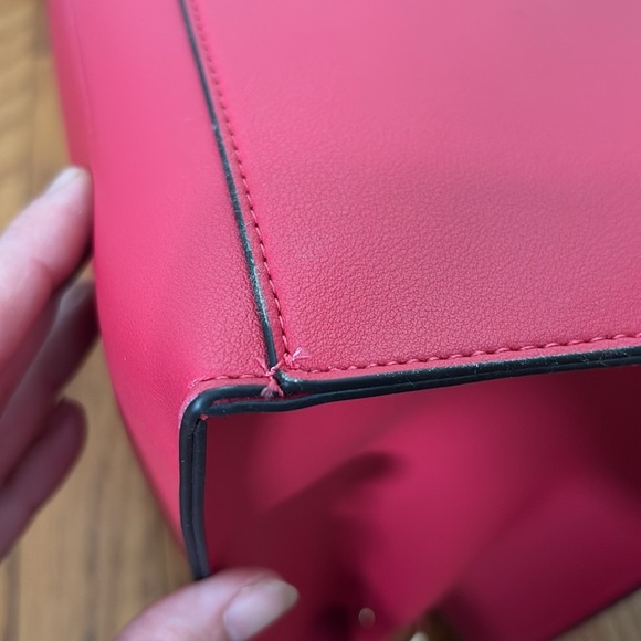 Nanette Lepore Niccola Dome Satchel Convertible Satchel Pink - Picture 7 of 14